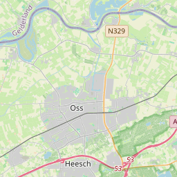 Locatie van Camping De Maashorst