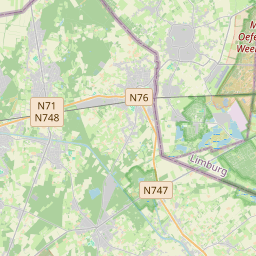 Locatie van Bivakzone De Warande