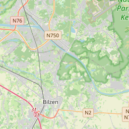 Locatie van EuroParcs Hoge Kempen