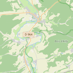 Locatie van Camping des Dames de Meuse