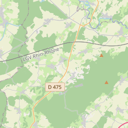 Locatie van La Colombière