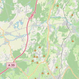 Locatie van Camping La Marjorie
