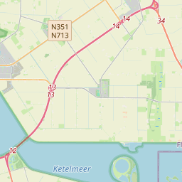 Locatie van Minicamping Welkom op de boerderij (Nagele)