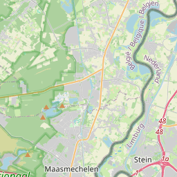 Locatie van Bivak Zandhoek De Bosbeek