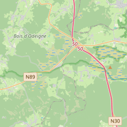 Locatie van Camping aux Massotais