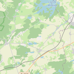 Locatie van L'Orée de la Reine