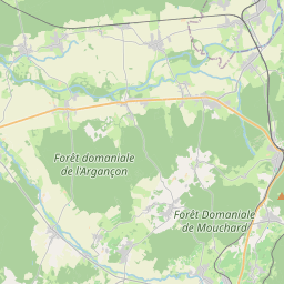 Locatie van Camping La Plage Blanche