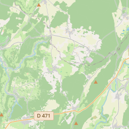 Locatie van Camping de la Toupe