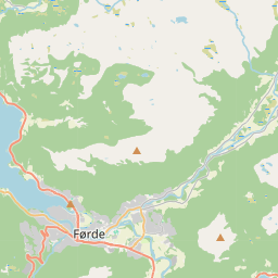 Locatie van Førde Gjestehus og Camping