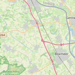 Locatie van 't Buuteland
