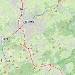 Locatie van Camping de la Gileppe