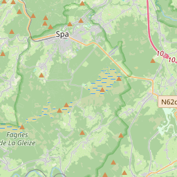 Locatie van Camping de l'Eau Rouge