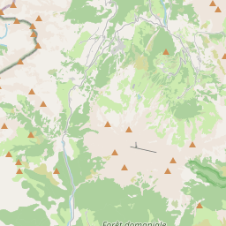 Locatie van Camping les Hauches