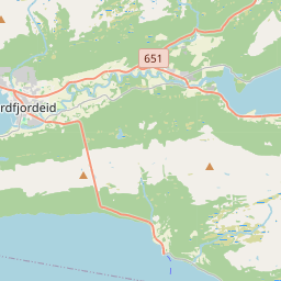 Locatie van Nesjartun Camping