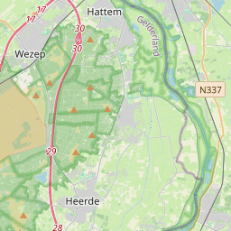 Locatie van 't Hofje van Hoog-Zuthem