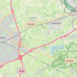Locatie van Camping Buitenpost