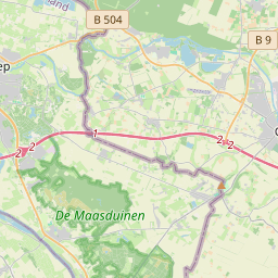 Locatie van Camping de Bloksberg