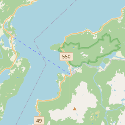 Locatie van Folgefonn Hytte og Gardscamping