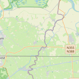 Locatie van 't Achterom
