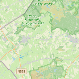 Locatie van 't Oude Willemsveldt