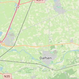 Locatie van Buitenplaats de Luwte
