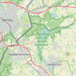 Locatie van Passantenhaven Blerick