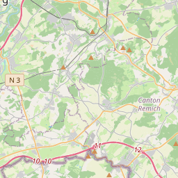 Locatie van Camping Bon Accueil Alzingen