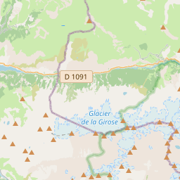 Locatie van Camping Le Gravelotte