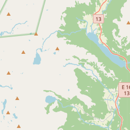 Locatie van Myrkdalen Camping