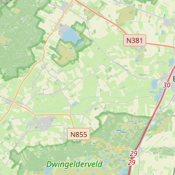 Locatie van 'T Hijkerveld
