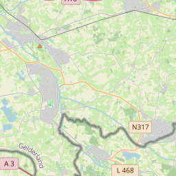 Locatie van Camping 't Eikenbos