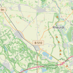 Locatie van Wohnmobilpark Hexenland-Sevelen