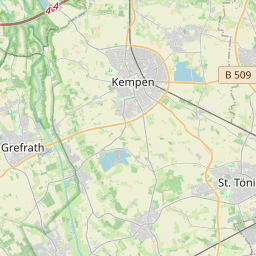Locatie van Wohnmobilstellplatz Niers-Perle-Oedt