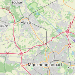 Locatie van Wohnmobilstellplatz Viersen