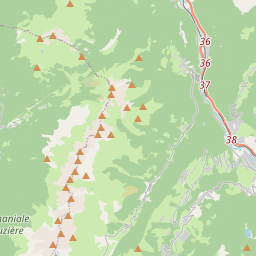 Locatie van Camping des Neiges