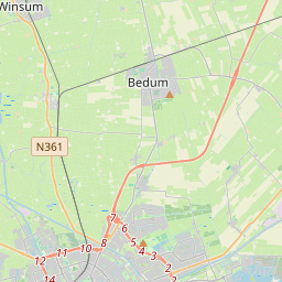 Locatie van Savanneboerderij Verbaarum