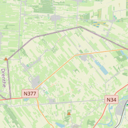 Locatie van Buitenplaats Drenthe