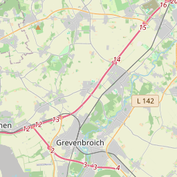 Locatie van Wohnmobilstellplatz Grevenbroich