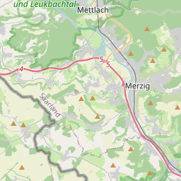 Locatie van Wohnmobil Stellplatz "Das Bad" Merzig