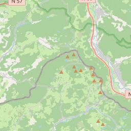 Locatie van Camping du Pont de Maxonchamp