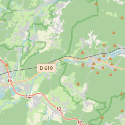 Locatie van Camping des Ballastières