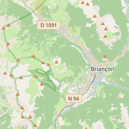 Locatie van Camping des 5 Vallées