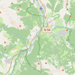 Locatie van Camping La Cabane