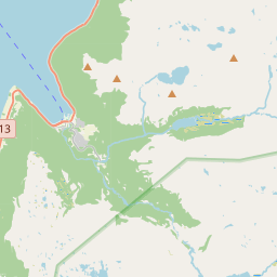 Locatie van Kinsarvik Camping