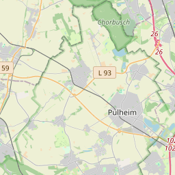 Locatie van Reisemobilstellplätze Aquarena - Pulheim-Stommeln