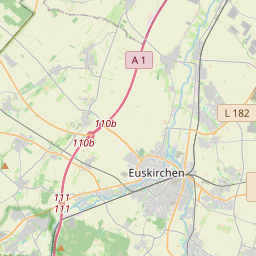 Locatie van Wohnmobilstellplatz an der Therme Euskirchen