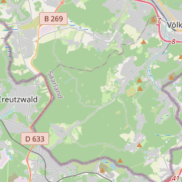Locatie van Völklinger Hütte, Stellplatz für Wohnmobile