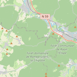 Locatie van Camping D'Étival
