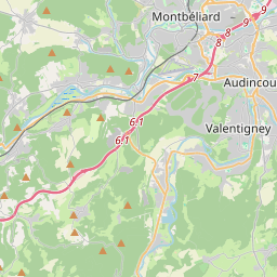 Locatie van Camping municipal des Grands Ansanges