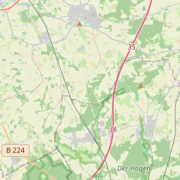 Locatie van Sonnenhof Marbeck